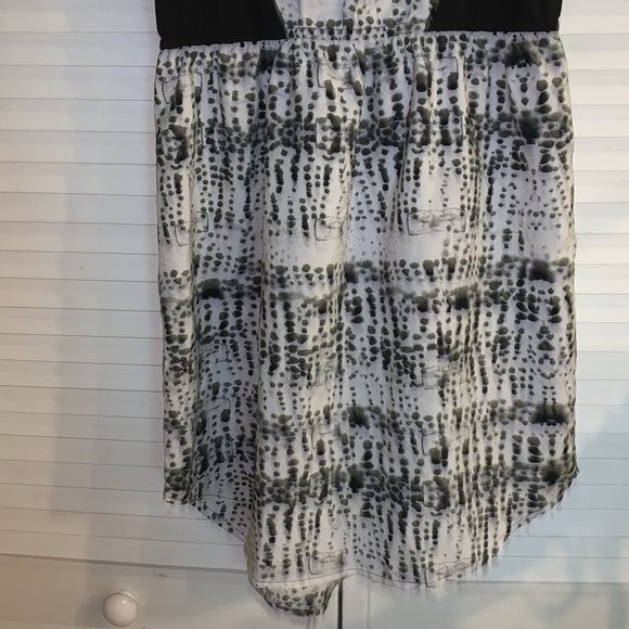 Hurley Black and White Mini Sundress med nwot - Picture 4 of 7